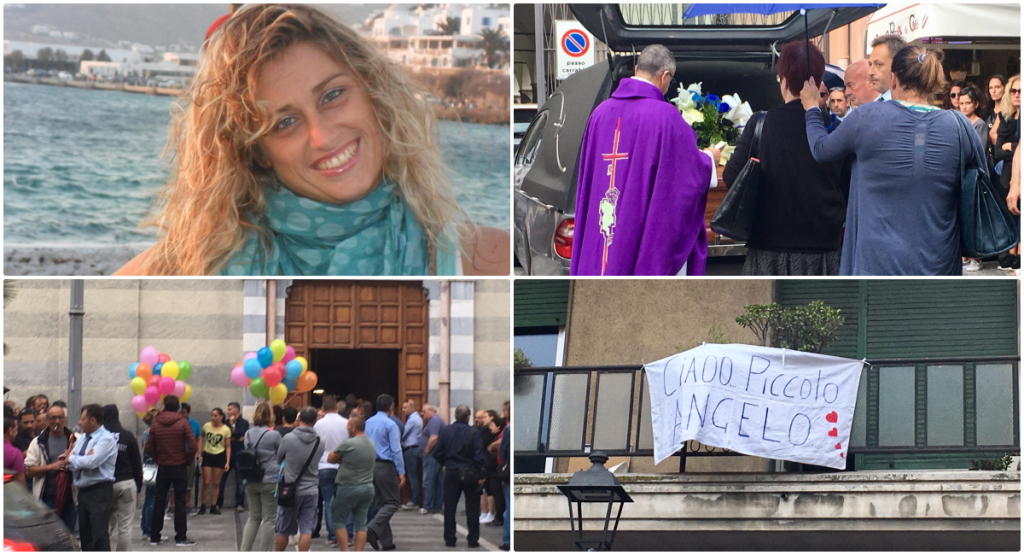 Morta Alessandra Di Iorio funerali Collage3