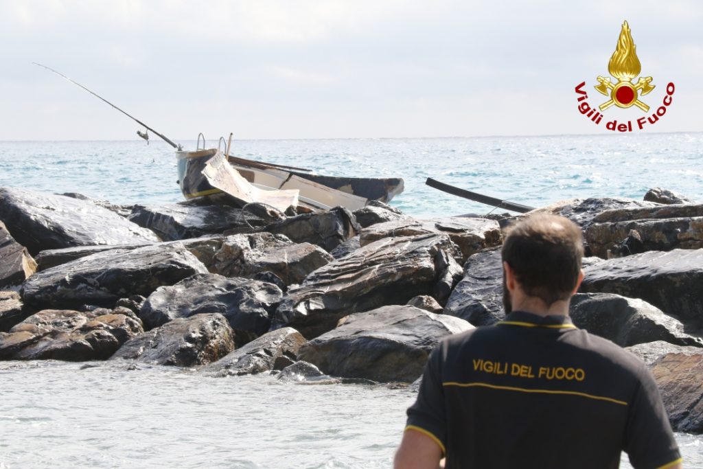 Ricerche disperso in mare Arma di Taggia