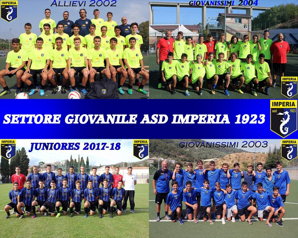Asd Imperia giovanile: ecco i convocati per oggi e domani