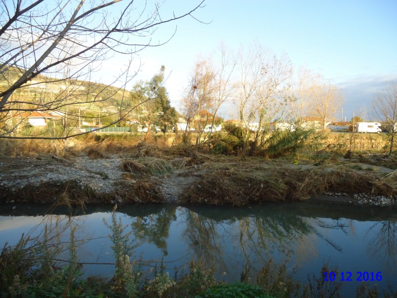 Taggia: 44mila euro dalla Regione per la pulizia del torrente Argentina