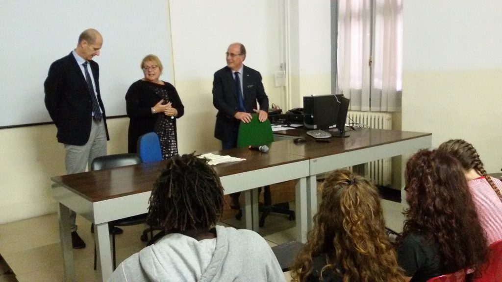 Il Miur in visita al Liceo Amoretti, incontro tra gli alunni e il direttore Pellecchia