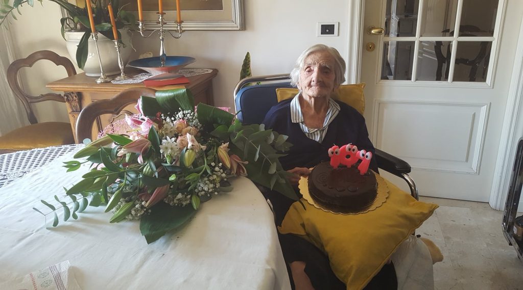 Nonna Armanda ha spento le sue 107 candeline