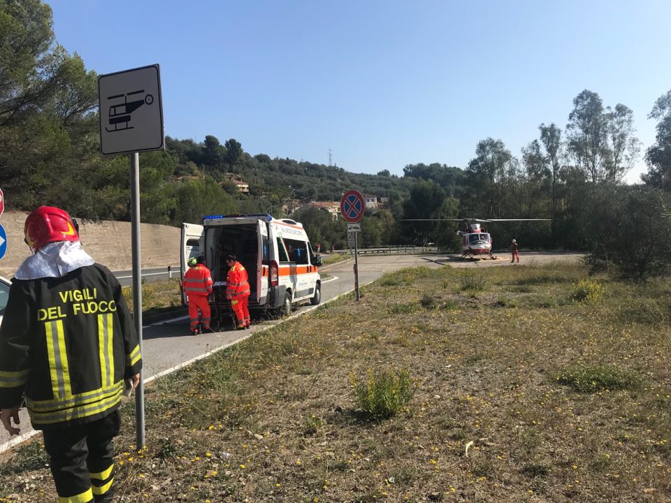 Croce d'Oro caduto Moltedo incidente elisoccorso elicottero2