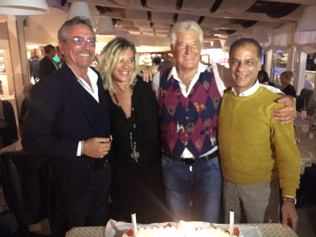 Gli 80 anni dell’ex sindaco Flavio Parrini. La festa a Ospedaletti