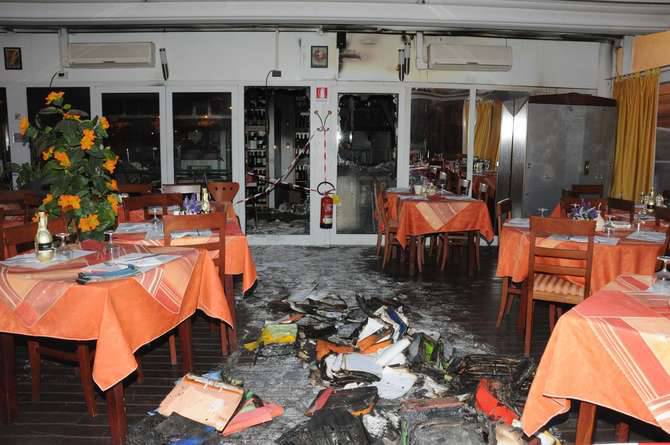Attentato al bar “Profumo del mosto”, l’autore condannato a 3 anni e 6 mesi