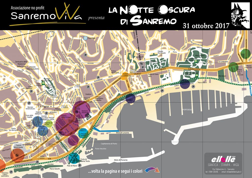 Tutto pronto per la 1 edizione de “La notte oscura di Sanremo”/il programma della giornata