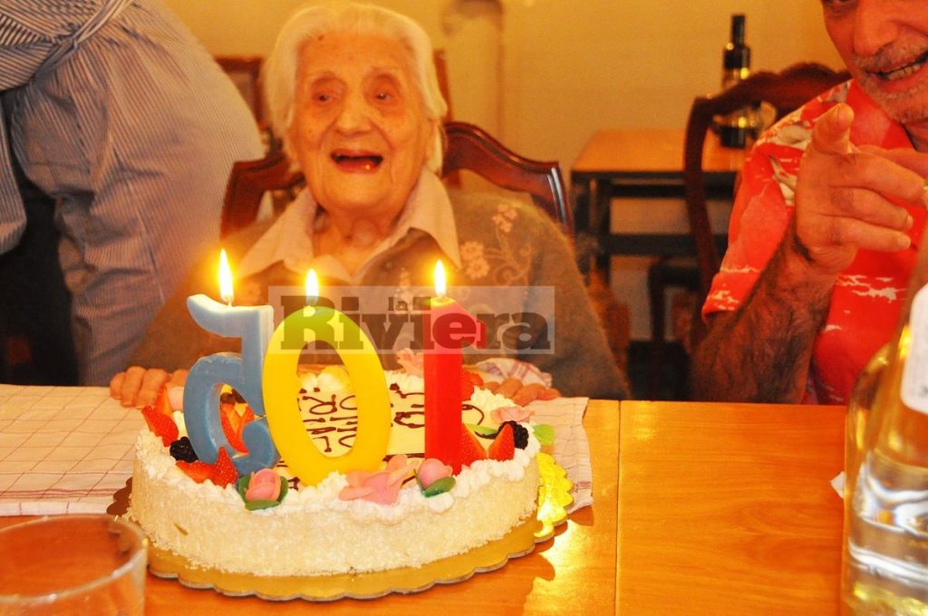 Ventimiglia 105 anni nel 2017 Terzilia Elvira Rebaudi_03