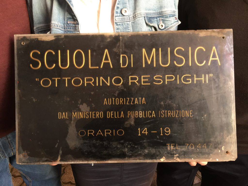 Vitaliano Gallo Targa Ottorino Respighi