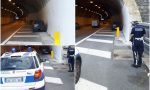 Dopo oltre un mese la Polizia Municipale rimuove l'auto abbandonata sull'Aurelia Bis