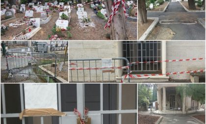 Cimitero di Valle Armea nel degrado: la rabbia dei parenti dei defunti