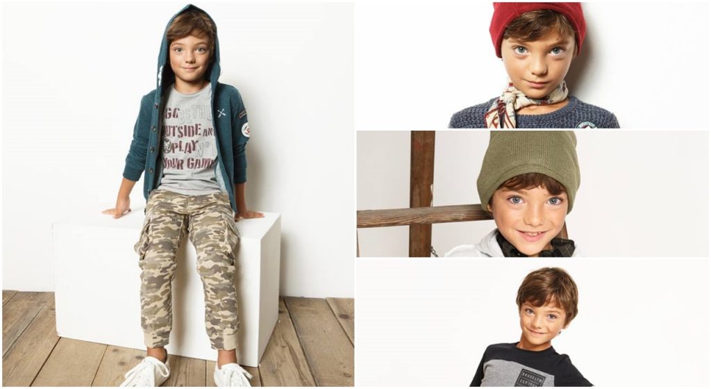 Federico Rinaldo,  a 8 anni è già un super modello