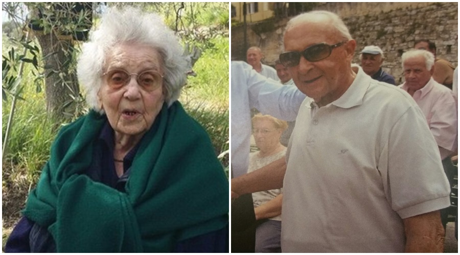 Emma e Vincenzo, 100 anni compiuti lo stesso giorno