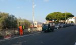 Imperia muro pericolante, transennata parte di via Nicolò Berio, persi 5 parcheggi liberi