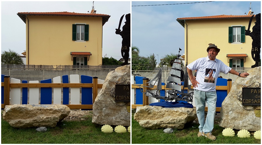 A pochi giorni dall’inaugurazione sparisce la statua del veliero del Corsaro Nero. Ma non si tratta di un furto