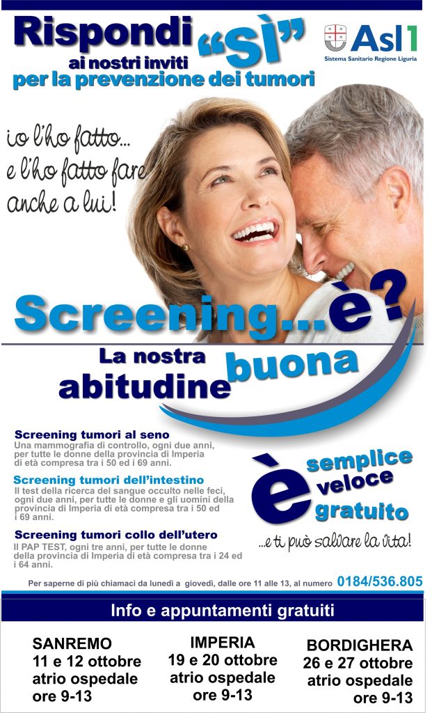 Tre appuntamenti con la prevenzione oncologica