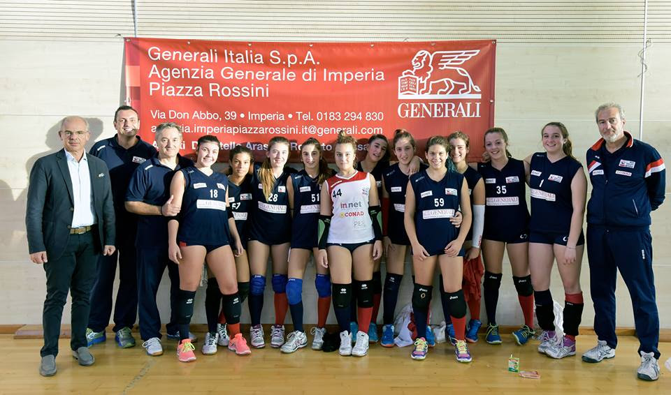 Volley, le ragazze della NSC Generali Imperia si aggiudicano il IV Memorial Broccoletti