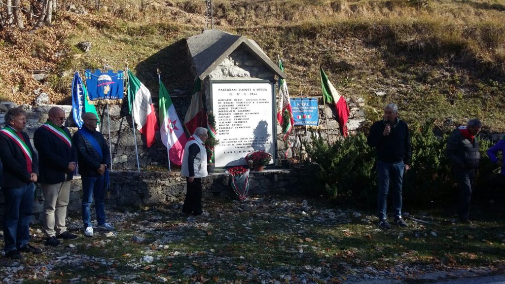 Commemorazione dei caduti a Upega