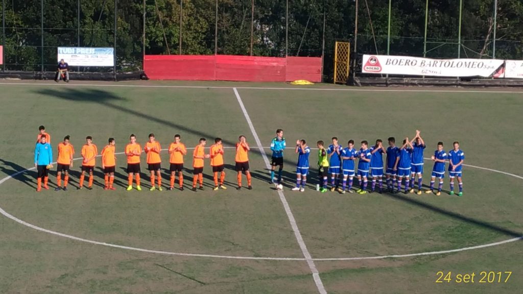 I ragazzi 2002 dell’Ospedaletti Calcio in testa alla classifica dopo la vittoria a Cairo