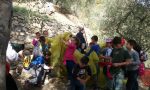 Anche i bambini della scuola di San Pietro hanno partecipato alla Passeggiata tra gli Ulivi