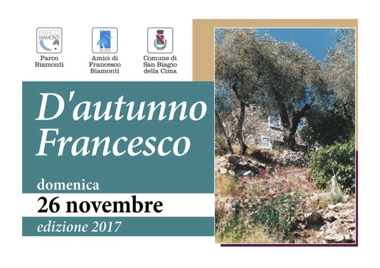 D’Autunno Francesco: la giornata dedicata a Biamonti