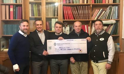 La Fondazione Casartelli-Perraro dona 1000 Euro al comune di Rezzo