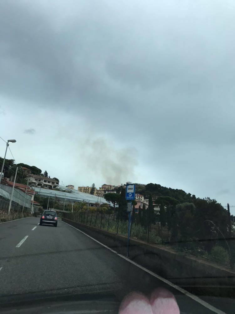 Incendio Poggio Sanremo1