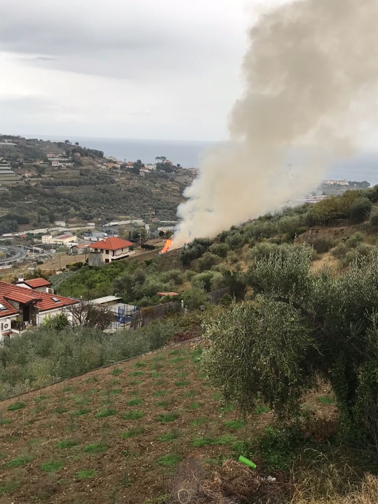 Incendio Poggio Sanremo3