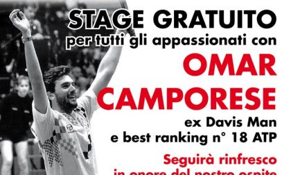 Stage gratuito con Omar Camporese al Tennis Club di Ventimiglia