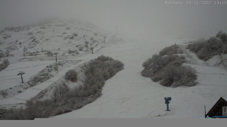 A Limone è arrivato l’inverno e c’è già la neve/ Buone le previsioni degli operatori