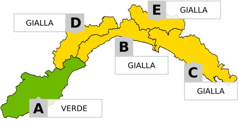 Perturbazione in arrivo: allerta meteo verde sulla nostra provincia