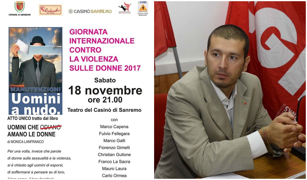 Anche il segretario della Cgil Fulvio Fellegara tra i “non attori” della pièce “Uomini a nudo”