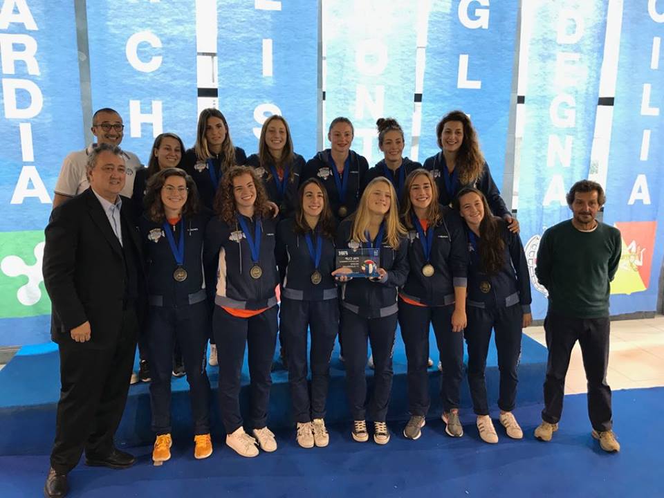 L’imperiese Giulia Cuzzupè conquista la medaglia di bronzo con il Rapallo alla Fin Cup