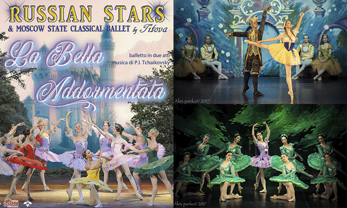 I Russian Stars all’Ariston in scena col balletto La Bella Addormentata