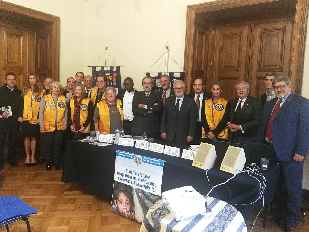Convegno Lions sulla tutela dei minori non accompagnati del Mediterraneo