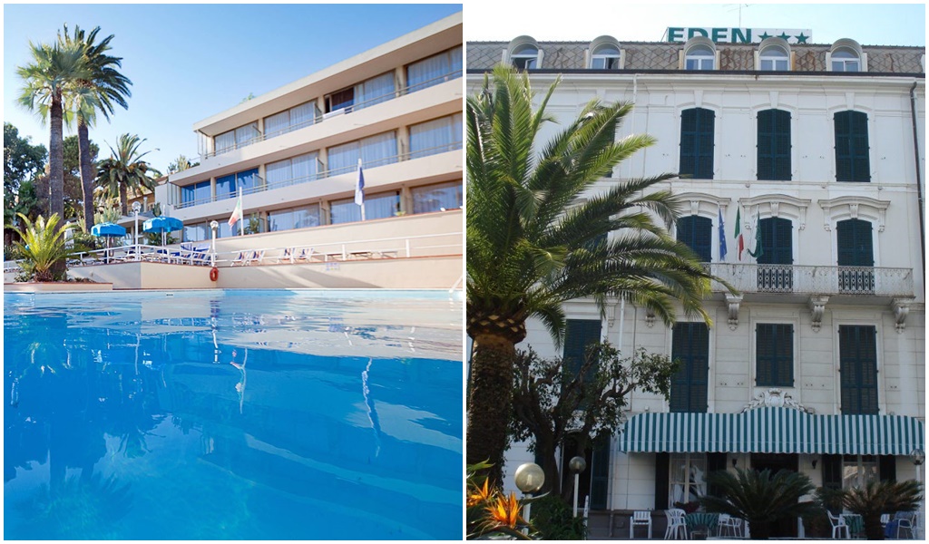 Due storici hotel in vendita a Sanremo