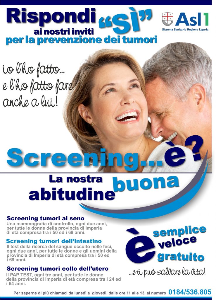 Uno stand dell’Asl per parlare di prevenzione a Olioliva