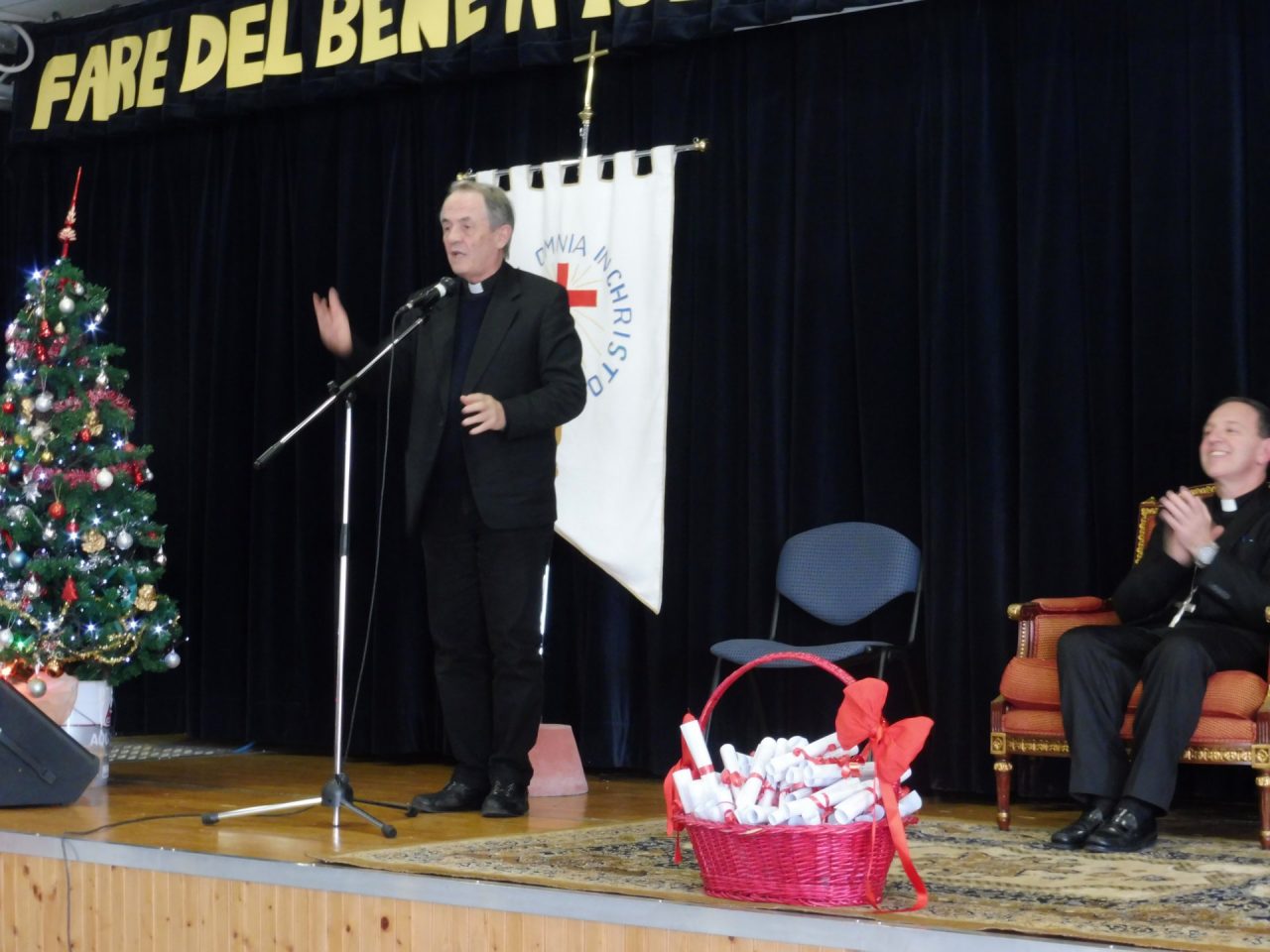 La visita del vescovo Suetta al Don Orione