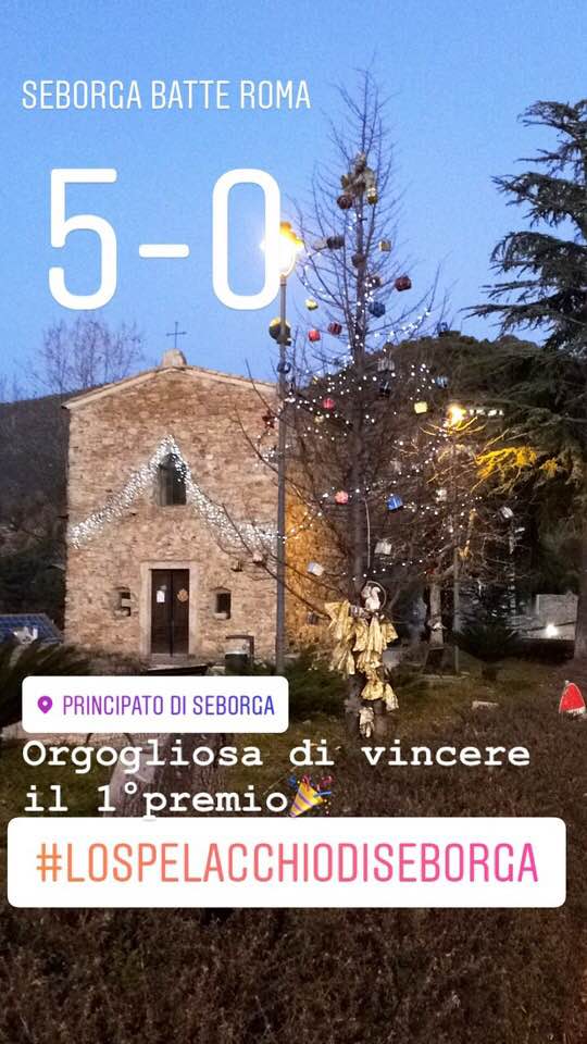 Seborga batte Roma “Il nostro spelacchio è peggio del vostro”/ Il caso su Facebook