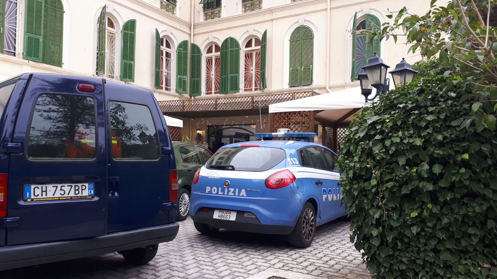 Casa di riposo Villa Speranza Polizia Sanremo