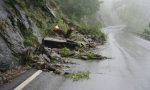 Strada chiusa sulla Provinciale 34