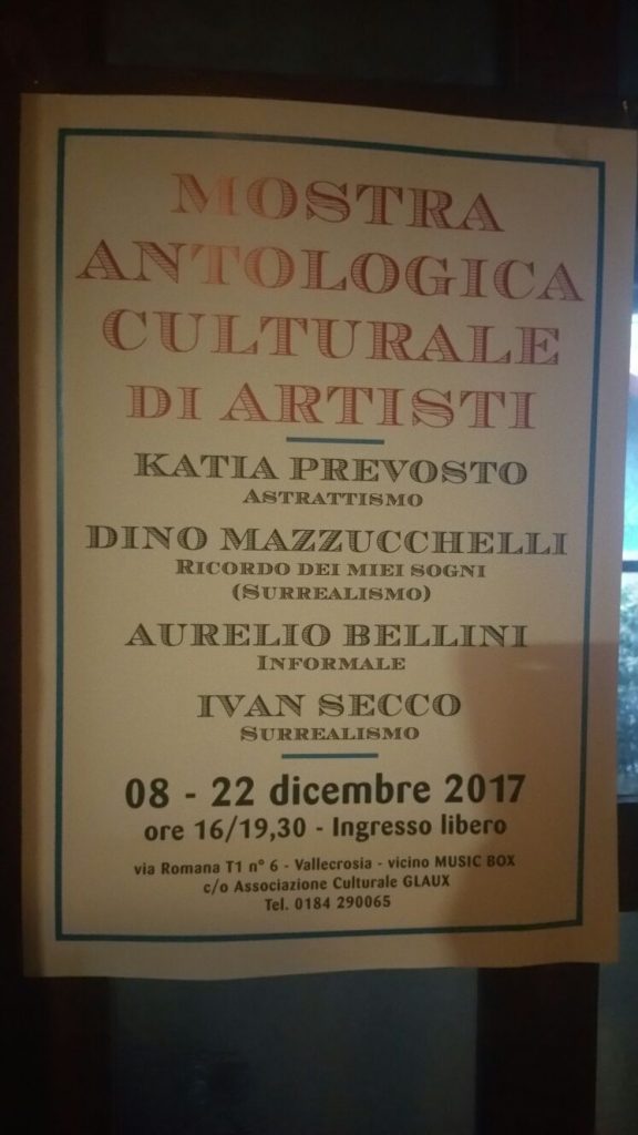 Da domani mostra pittorica a Vallecrosia: i nomi degli artisti