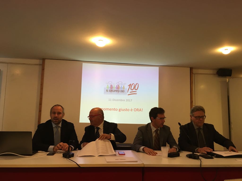 Il ritorno di Bissolotti con il Gruppo dei 100 assieme a Tommasini, Mager, Rolando e Ingenito. Tutti i nomi