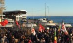 Oltre 500 persone in corteo al grido "Ouvrons les frontières"/ foto e video