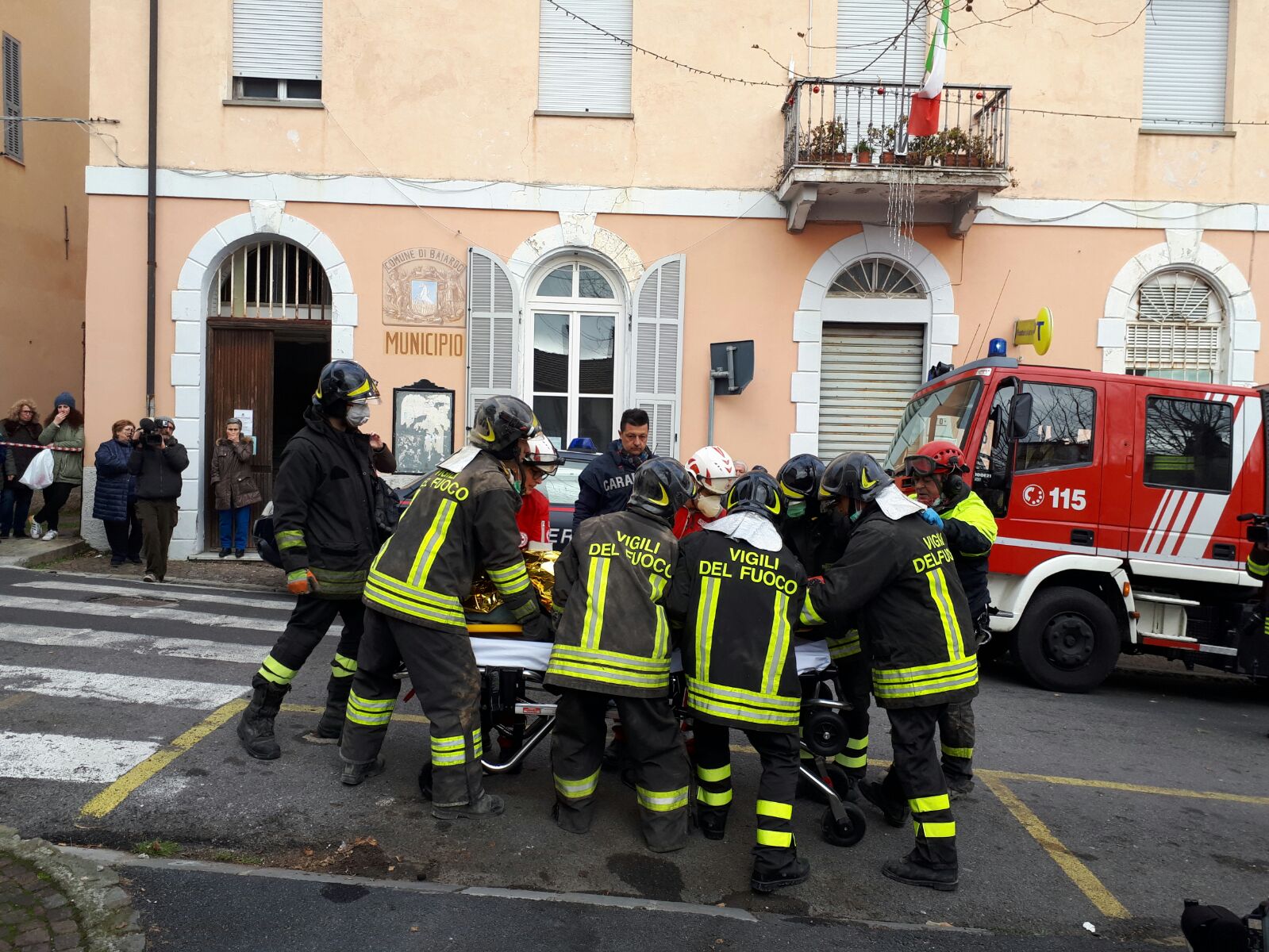 Esplosione Baiardo fuga di gas Livio Raffa