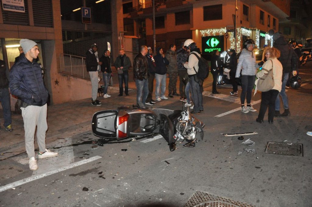 Incidente piazza Eroi Sanremesi Sanremo scooter_03