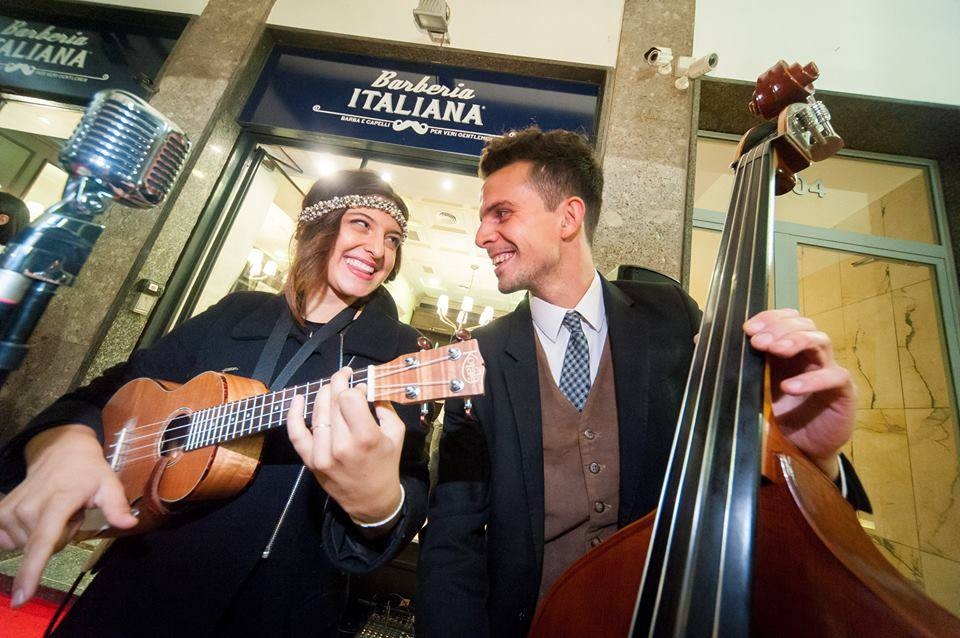 Il duo Mala Polka in concerto a Santa Brigida nella Pigna di Sanremo