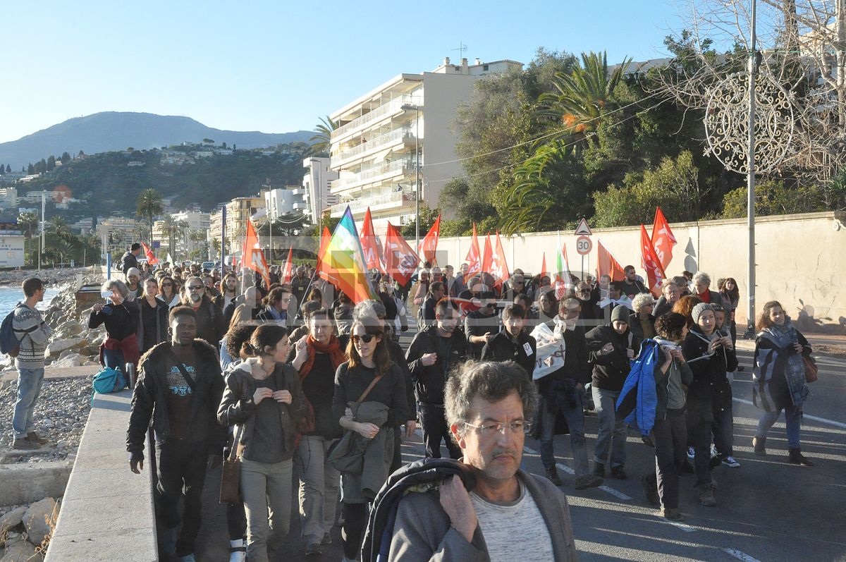 Manifestazione corteo migranti Mentone 16 dicembre 2017_20
