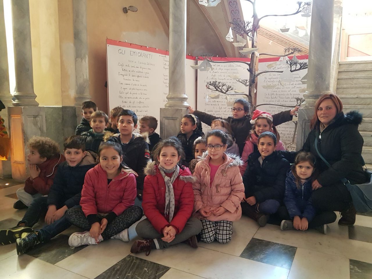 Festa dei bimbi del doposcuola al Cremlino