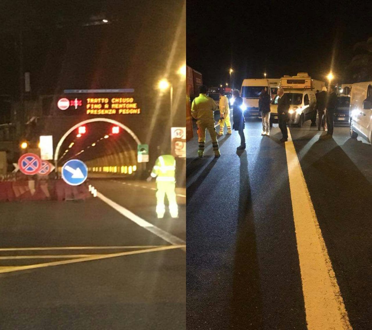 Caos sull’A10: code infinite e disagi per 5 migranti in galleria/ Traffico ripristinato