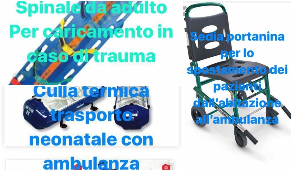 Una raccolta fondi per ausili medici in memoria del volontario CRI Franco D’Amario